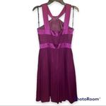 Maggy London Fuchsia Silk Halter Dress Size 4 Photo 1