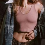 Urban Outfitters UO Croptop Ribbed Photo 0