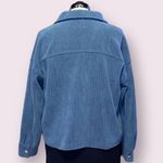 Thread and Supply  Oversized Shacket in Cornflower Blue - size small Photo 1