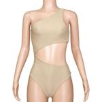 Beach Riot Celine One Piece Swim, Tan, Small Photo 4