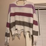 Polly & Esther Distressed Sweater Photo 1