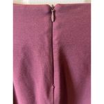 MM Lafleur Women's The Greenpoint Skirt Garnet Front Slit High Rise Pencil Sz 14 Red Photo 4
