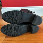 Stuart Weitzman  soft Leather Round Toe Buckle Moto Boots Women's size 7.5 Photo 6