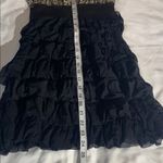 Freeway Apparel Freeway Leopard and Black Ruffle Dress. Size SMALL Photo 8