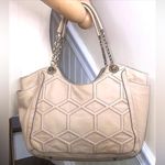 Salvatore Ferragamo Gancini Embroidered Leather Betulla Side Pocket Shoulder Bag Photo 2