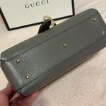 Gucci  Interlocking Top Handle Bag in Grey Photo 7