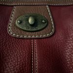 BOC Vintage Burgundy Shoulder Bag Women’s Pebbled Leather Casual Red Photo 1