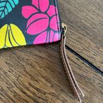 Fossil  Eliza Dark Floral Botanical Design Zip Around Clutch Wallet Photo 2