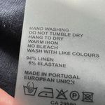 Majestic  Filatures Open Black Linen‎ Stretch Metallic Blazer Jacket Size 3 Photo 7