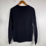 Lauren Moshi  XS Noleta Love Bites Def Leppard Black‎ Red Sweater Pullover Crew Photo 3