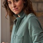 Frank & Eileen  - Eileen Relaxed Button Up Triple Fleece in Rosemary Photo 3
