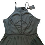 NWT, Trouve Cut Out Spaghetti Strap Drop Waist Tunic Top Size L Photo 7