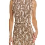 Bec & Bridge Smocked Gloria Toile Leaf Print Mini Dress Size 2 NWT Photo 12