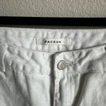 PacSun  White Embroidered Carpenter Denim Pants Photo 1