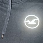 Hollister  Black and Pink Checkered Cropped Hoodie Photo 4