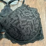 PINK - Victoria's Secret PINK VICTORIA’S SECRET Date Racerback black lace bra, size 36D Photo 5