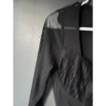 Lulus Black Long Sleeve Bodysuit Photo 7