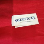 Pendleton Vintage  Red Crew Neck Sweater Vest Size Small petite Photo 1