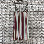 Urban Outfitters  Kian Crochet Mini Dress MEDIUM maroon green blue Photo 2