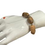 Barse 925 Sterling Silver Picture Jasper Necklace Bracelet Set Chunky Jewelry Brown Photo 3