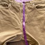 Lands' End  Corduroy Tan Flare Boot Cut Slim Low Rise Pants Photo 4