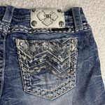 Miss Me  Blue Jean Shorts with Embellishments Photo 5