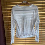 All saints white long sleeve tee NWT Photo 2