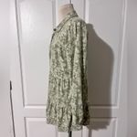 New Directions mini button dress, sz L Green Size L Photo 2