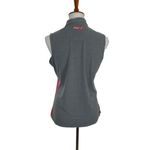 Alulr Aware Pink Sleeveless Golf Polo Shirt Collared Performance Stretch‎ Medium Photo 3