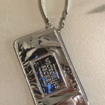 Victoria's Secret Victoria’s Secret Shiny Silver Wristlet Photo 0