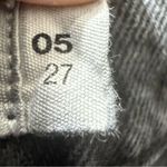 Garage  Denim Faded Black Distressed Vintage Straight Jeans Size 5/27 Photo 6