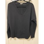 Le miel‎ boutique black long sleeve Medium Lounge Top Raw Seams Fluff Sleeve Photo 1