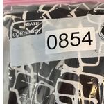 Laura Ashley Womens Black White Geometric Print Button Front Jacket Blazer Sz L Photo 8