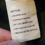 Genleck Cross Over Button Black Straight Leg Jeans size S Photo 7