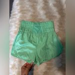FP Movement by Free People Mint High Waist Shorts Green Size M Photo 2