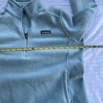 Patagonia  Classic Synchill Marsupial Light Blue Pullover Women’s Sweater Sz L Photo 9