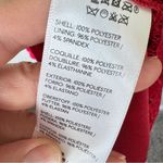 Maeve  Anthropologie Red Lace Summer Moon Dress Womens 10 Strappy Knee Length Photo 7