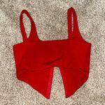 Beginning Boutique Red corset top Photo 1