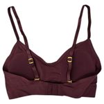 Ralph Lauren Lauren Luxe Smoothing Bralette Pinot Noir XS/S/TP Photo 4
