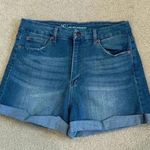 No Boundaries  high rise blue jean shorts in size 13 Photo 0