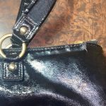 Coach  Poppy Black Patent Leather Daisy Tote Photo 12
