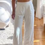 Madewell  Harlow White Wide Leg Linen Pants 2 Photo 3