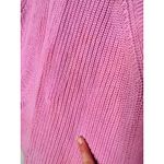 525 America  Purple 100% Cotton Halter Neckline Knit Sweater Tank Top Size XL Photo 4