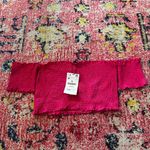 ZARA  Japan Trafaluc Pink Off-Shoulder Top Size M Photo 2