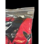 VTG Victor Costa Occasion 3X Red Black Velvet Collar Western Floral Snap Top Photo 13