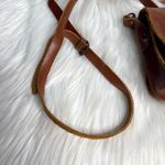 Handmade  Brown Leather Small Saddlebag Crossbody Photo 4
