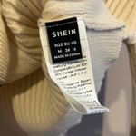 Ribbed Zipper Cardigan White Size M Photo 4