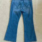 Hollister New with tags  low rise boot cut blue jeans in size 20s or 35 short Photo 2