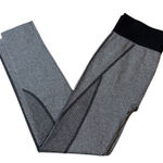 NWOT Blue Star Size L/XL Gray Black Leggings Athletic Lounge High Rise Stretch Size L Photo 0