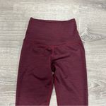 Beyond Yoga  Dark Red Leggings Photo 1